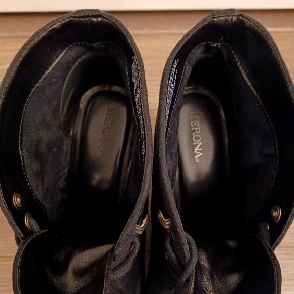 LAST CHANCE SALE Merona Faux Suede Wedge Desert Booties - Picture 10 of 10